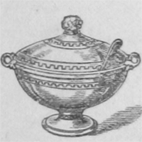 A soup tureen